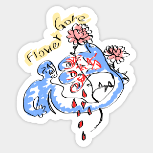 Bloody Roses Sticker